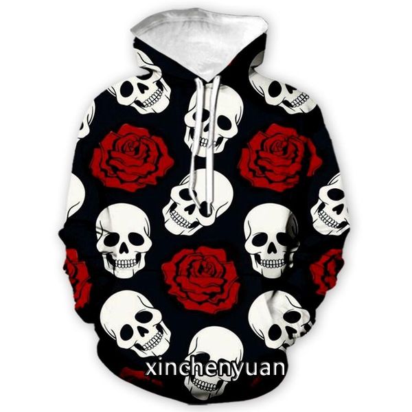 men's hoodies & sweatshirts xinchenyuan men/women christmas skull 3d printed long sleeve hoodie fashion sweatshirt men sport pullover, Black
men's hoodies & sweatshirts xinchenyuan men/women christmas skull 3d printed long sleeve hoodie fashion sweatshirt men sport pullover, Black