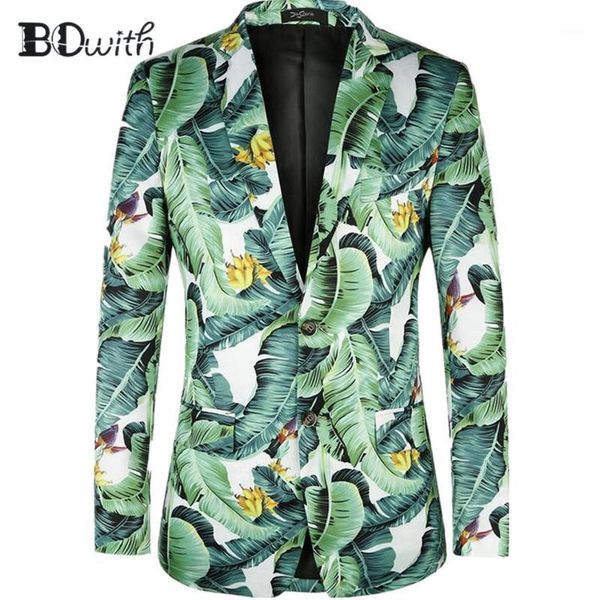 men's suits & blazers 2021 est men blazer jacket green plants printed casual long sleeve notched collar coat for party groom holiday, White;black
men's suits & blazers 2021 est men blazer jacket green plants printed casual long sleeve notched collar coat for party groom holiday, White;black