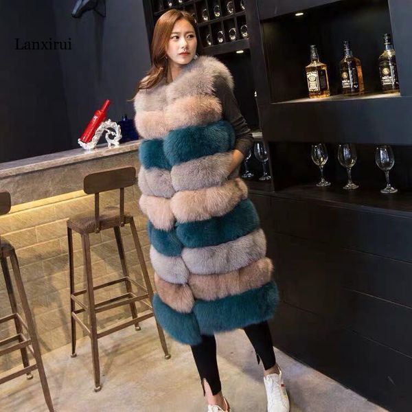women's fur & faux autumn winter coats vest women sleeveless stitching slim jacket waistcoat special price wholesale, Black
women's fur & faux autumn winter coats vest women sleeveless stitching slim jacket waistcoat special price wholesale, Black