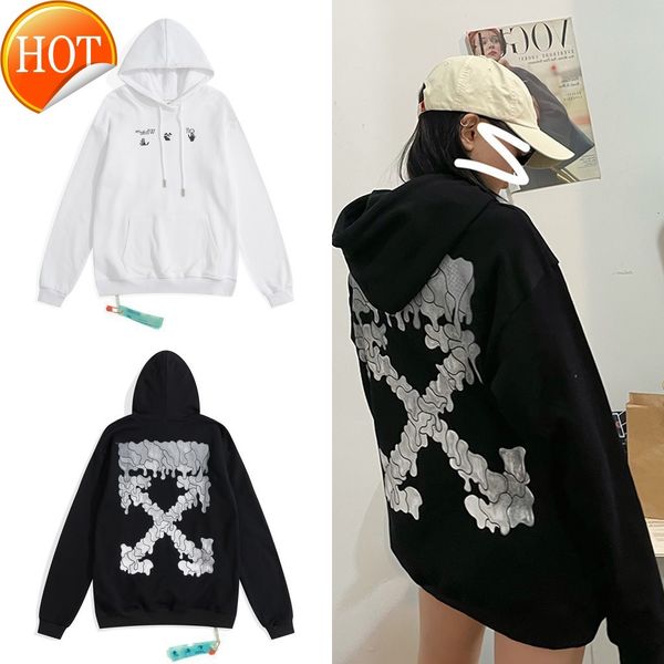 gradient tide gray brand off melting arrstyle hooded pullover sweater style men's and women's loose jacket, Black
gradient tide gray brand off melting arrstyle hooded pullover sweater style men's and women's loose jacket, Black