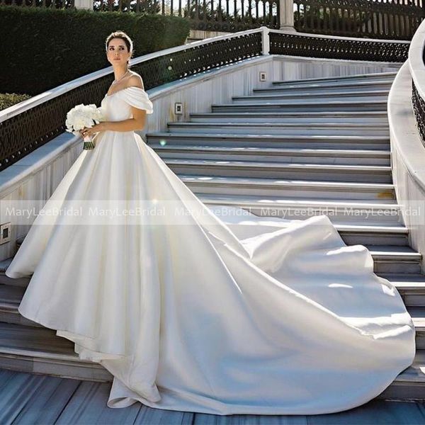 other wedding dresses satin ball gown dress 2021 vintage boat neck princess bridal cathedral train luxury customize beaded bride gowns, White
other wedding dresses satin ball gown dress 2021 vintage boat neck princess bridal cathedral train luxury customize beaded bride gowns, White