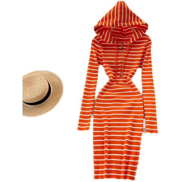 casual dresses 2021 spring and autumn girls' college sports wind hooded zipper slim short retro striped long sleeve knit dress, Black;gray
casual dresses 2021 spring and autumn girls' college sports wind hooded zipper slim short retro striped long sleeve knit dress, Black;gray