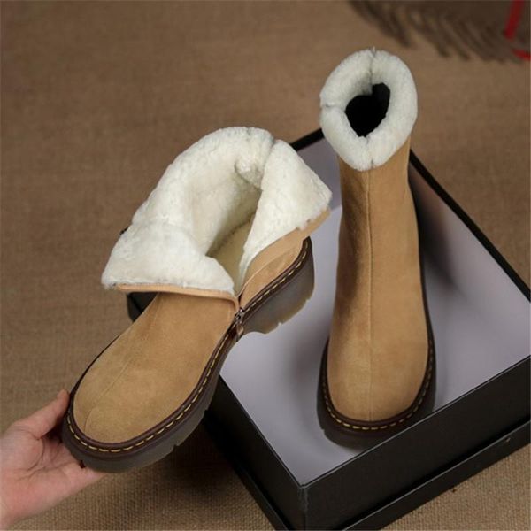 boots pxelena plus size 34-42 women thick wool fur snow cow suede chunky med heels winter warm soft comfort shoes 41, Black
boots pxelena plus size 34-42 women thick wool fur snow cow suede chunky med heels winter warm soft comfort shoes 41, Black