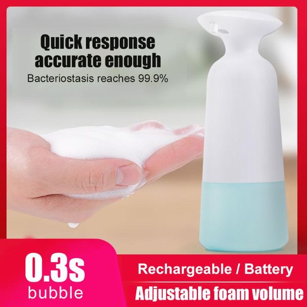 liquid soap dispenser 350ml smart sensor foam automatic temperature measuring usb charging machine infrared s
liquid soap dispenser 350ml smart sensor foam automatic temperature measuring usb charging machine infrared s
