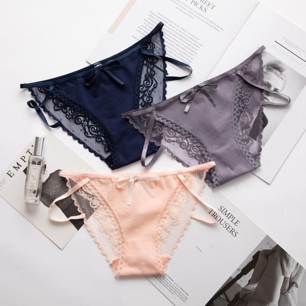 women's panties lace lingerie edge underwear lady girls bowknot soft underpants female briefs intimate, Black;pink
women's panties lace lingerie edge underwear lady girls bowknot soft underpants female briefs intimate, Black;pink