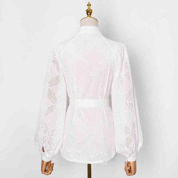casual black two piece set for women lapel long sleeve hollow out shirt high waist sashes shorts female sets spring, White
casual black two piece set for women lapel long sleeve hollow out shirt high waist sashes shorts female sets spring, White