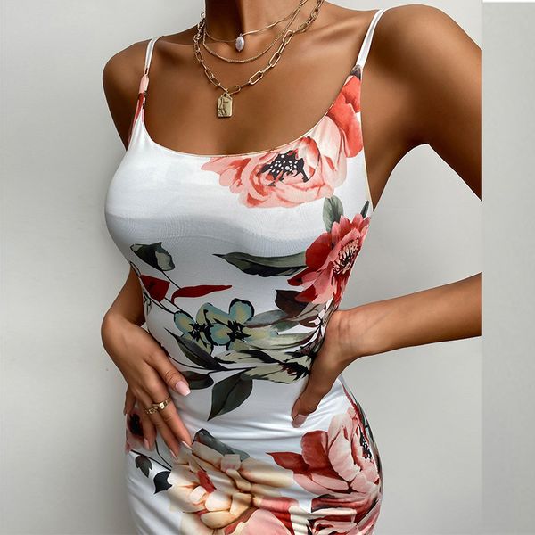 women fashion flower printed suspension dress maxi es for summer spaghetti strap bodycon 210521, Black;gray
women fashion flower printed suspension dress maxi es for summer spaghetti strap bodycon 210521, Black;gray