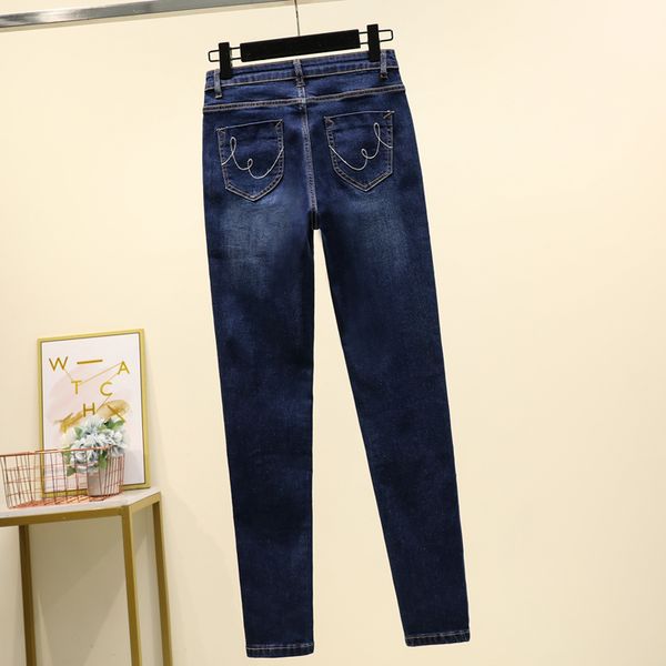 20112021 Autumn Stretch Skinny Soft Womens Jeans High Waist PatchWork Trousers Mujer Plus Size Elastic Slim Pencil Pants Cowboy 5XL, Dark blue 909
20112021 Autumn Stretch Skinny Soft Womens Jeans High Waist PatchWork Trousers Mujer Plus Size Elastic Slim Pencil Pants Cowboy 5XL, Dark blue 909
