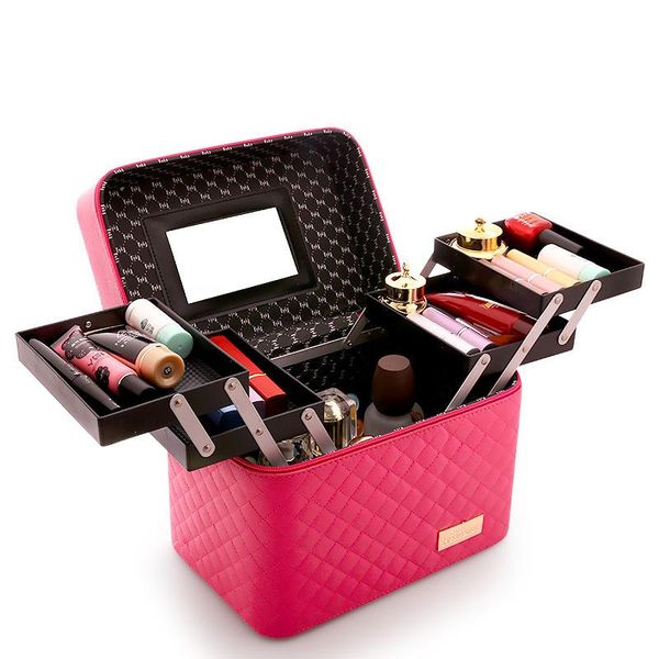 large capacity qulited cosmetic bag,pu professional makeup organizer,portable brush storage case,2-4 layer with mirror,nylon bag bags & case
large capacity qulited cosmetic bag,pu professional makeup organizer,portable brush storage case,2-4 layer with mirror,nylon bag bags & case
