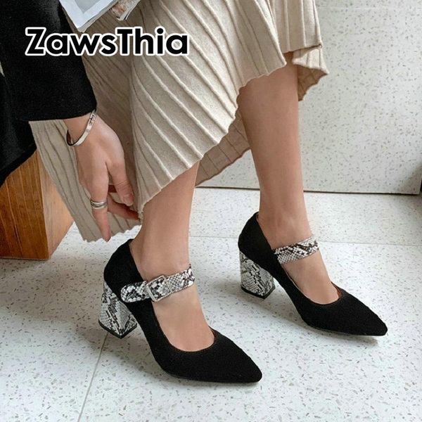 dress shoes zawsthia 2021 brand designer pointed toe high heels womans buckle strap women ladies mary janes pumps big size 46, Black
dress shoes zawsthia 2021 brand designer pointed toe high heels womans buckle strap women ladies mary janes pumps big size 46, Black