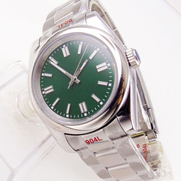 bliger 36mm/39mm saffier gentlemen watch miyota 8215/mingzhu 2813 fix bezel lume oyster band blue/yellow/green/black/orange, Slivery;brown
bliger 36mm/39mm saffier gentlemen watch miyota 8215/mingzhu 2813 fix bezel lume oyster band blue/yellow/green/black/orange, Slivery;brown
