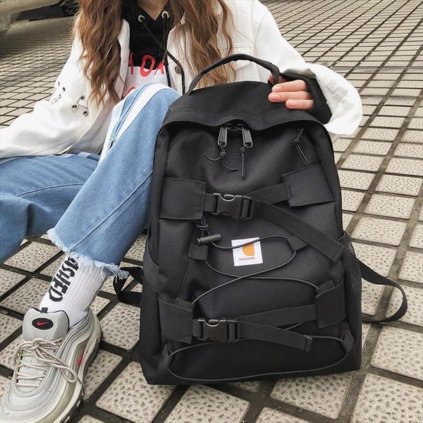 korea ins harajuku japanese simple large capacity backpack female fashion solid color zipper casual
korea ins harajuku japanese simple large capacity backpack female fashion solid color zipper casual