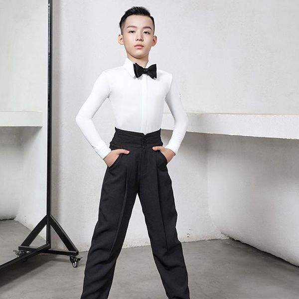 stage wear latin dance competition clothes for boys children white shirts tie pants suit chacha samba tango costumes dqs7905, Black;red
stage wear latin dance competition clothes for boys children white shirts tie pants suit chacha samba tango costumes dqs7905, Black;red