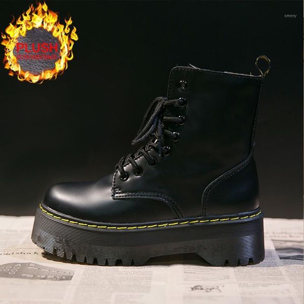 boots ladies pu leather suede platform winter female motorcycle shoes women 2021 gothic lace-up1, Black
boots ladies pu leather suede platform winter female motorcycle shoes women 2021 gothic lace-up1, Black