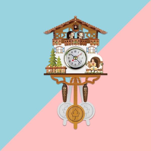wall clocks cuckoo clock chime alarm retro wooden living room creative removable art decal sticker
wall clocks cuckoo clock chime alarm retro wooden living room creative removable art decal sticker