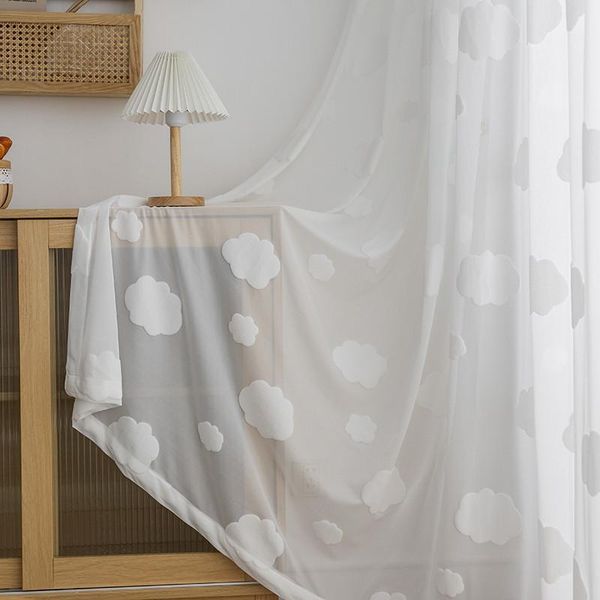 curtain & drapes modern luxury white 3d clouds embroidered tulle for kid's room cartoon living bedroom japanese panel 4
curtain & drapes modern luxury white 3d clouds embroidered tulle for kid's room cartoon living bedroom japanese panel 4