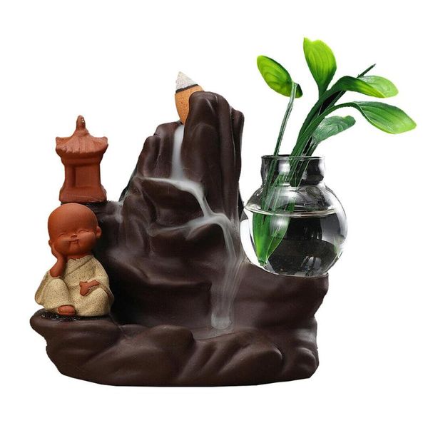 fragrance lamps backflow incense burner censer buddha monk alpine hydropon ceramic relieve stress ornament home office decoration
fragrance lamps backflow incense burner censer buddha monk alpine hydropon ceramic relieve stress ornament home office decoration