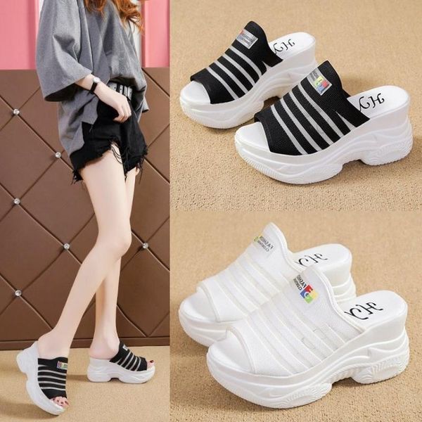 slippers mesh beach woman fashion 2021 designer slides summer for women shoes high heels casual platform sandals female, Black
slippers mesh beach woman fashion 2021 designer slides summer for women shoes high heels casual platform sandals female, Black