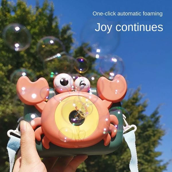bubble machine toys non-leak crab electric bubble machine automatic bubble camera blower for kids soap bubbles blower
bubble machine toys non-leak crab electric bubble machine automatic bubble camera blower for kids soap bubbles blower