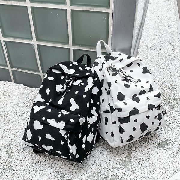 trend backpack cow pattern women canvas travel anti theft school bags for teenage girls
trend backpack cow pattern women canvas travel anti theft school bags for teenage girls