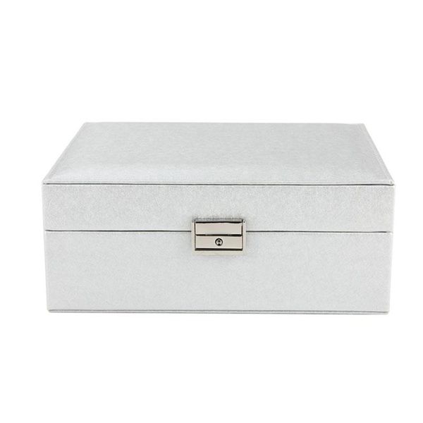 storage boxes & bins 23*9*18.5cm double layer portable jewelry case leather box organizer princess dressing birthday gift
storage boxes & bins 23*9*18.5cm double layer portable jewelry case leather box organizer princess dressing birthday gift