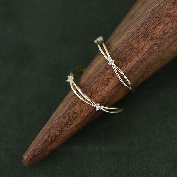 cluster rings sterling silver 925 light luxury style versatile gift for women minimalist 2021 fine accessories jewelry, Golden;silver
cluster rings sterling silver 925 light luxury style versatile gift for women minimalist 2021 fine accessories jewelry, Golden;silver