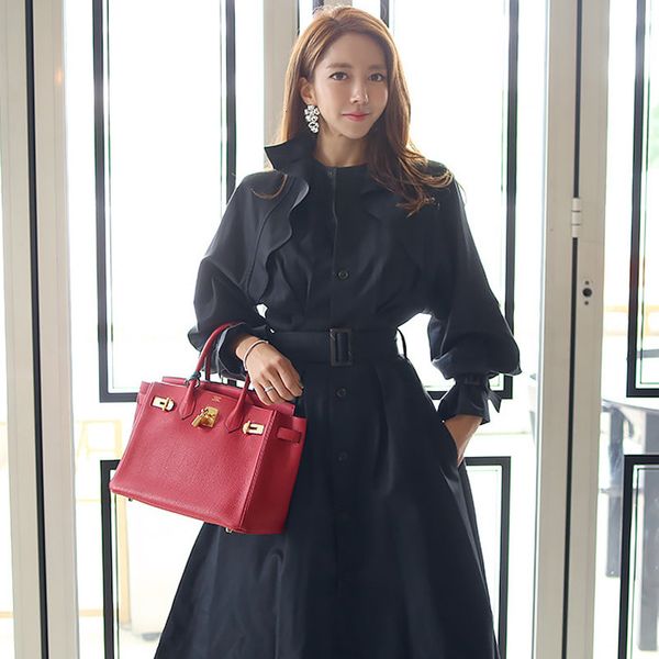 women's coat comfortable, loose, quality, temperament, vintage, thick, holiday,, Black
women's coat comfortable, loose, quality, temperament, vintage, thick, holiday,, Black
