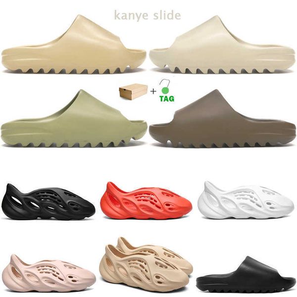 2021 kanye slippers men women slides resin earth brown desert sand foam triple white black beige outdoor sandals zlh
2021 kanye slippers men women slides resin earth brown desert sand foam triple white black beige outdoor sandals zlh