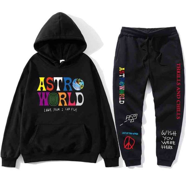 selling new travisscotts astroworld men's and women's hooded sweater leisure set, Black
selling new travisscotts astroworld men's and women's hooded sweater leisure set, Black