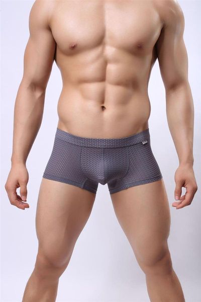 underpants 2021 brand brave person men gay underwear mesh breathable solid boxer shorts u convex pouch design boxers male panties, Black;white
underpants 2021 brand brave person men gay underwear mesh breathable solid boxer shorts u convex pouch design boxers male panties, Black;white