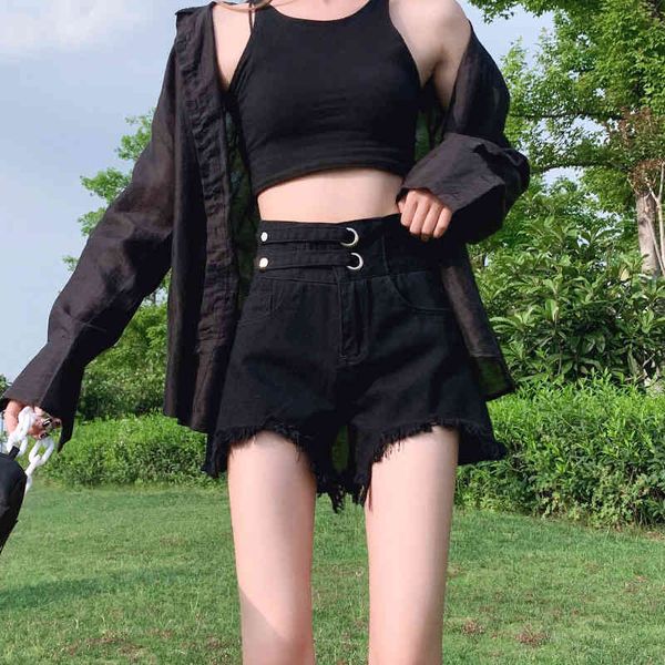 women's jeans black denim shorts high waist show thin 2021 summer loose a-line wide leg pants fashion, Blue
women's jeans black denim shorts high waist show thin 2021 summer loose a-line wide leg pants fashion, Blue