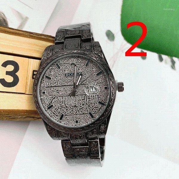 wristwatches fashion men's luxury designer mechanical watch classic black steel band calendar business brand gift 058, Slivery;brown
wristwatches fashion men's luxury designer mechanical watch classic black steel band calendar business brand gift 058, Slivery;brown