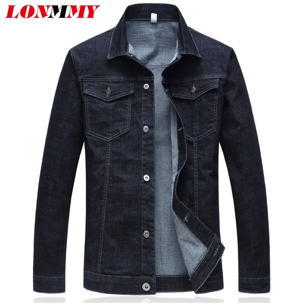 men's jackets lonmmy 6xl bomber coat men outerwear windbreaker 65% cotton denim jacket mens clothing jeans and coats arrival, Black;brown
men's jackets lonmmy 6xl bomber coat men outerwear windbreaker 65% cotton denim jacket mens clothing jeans and coats arrival, Black;brown
