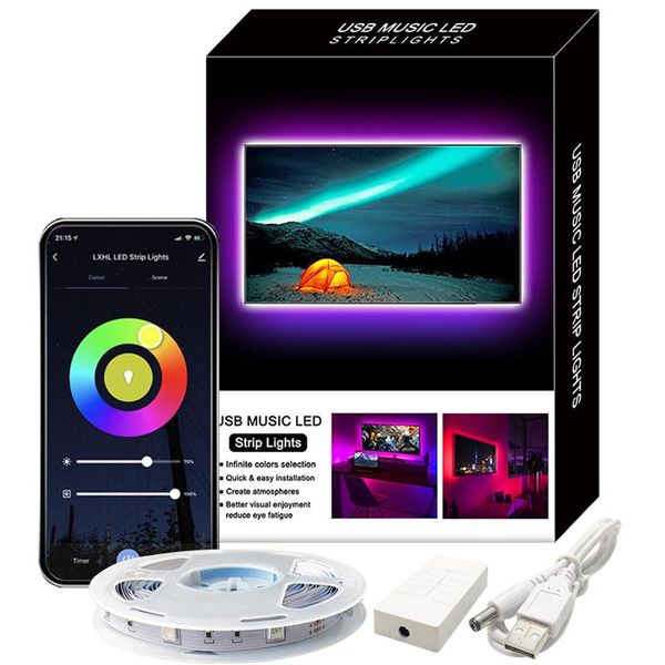 strip light music sync 5m 5v usb led lights with remote rgb color changing strips work tuya wifi
strip light music sync 5m 5v usb led lights with remote rgb color changing strips work tuya wifi