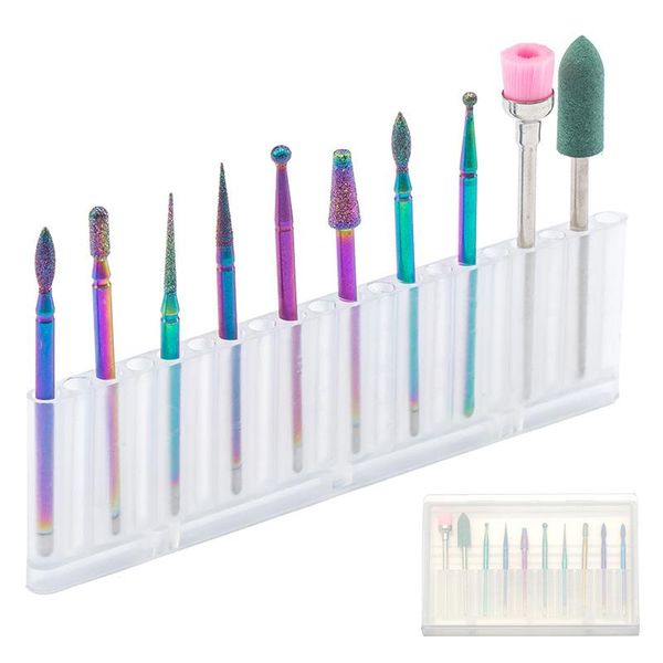 nail art equipment tools drill bits color titanium diamond polishing head remover grinding machine accessories, Silver
nail art equipment tools drill bits color titanium diamond polishing head remover grinding machine accessories, Silver