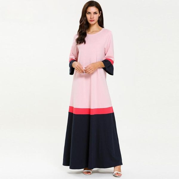 ethnic clothing 2021 middle east large size women's fashion knitted color contrast stitching long sleeves arab temperament dress caftan, Red
ethnic clothing 2021 middle east large size women's fashion knitted color contrast stitching long sleeves arab temperament dress caftan, Red
