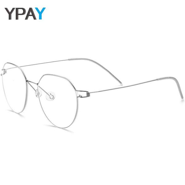 fashion sunglasses frames ypay titanium alloy pptical glasses frame men and women prescription round myopia metal screw-glasses-2, Black
fashion sunglasses frames ypay titanium alloy pptical glasses frame men and women prescription round myopia metal screw-glasses-2, Black