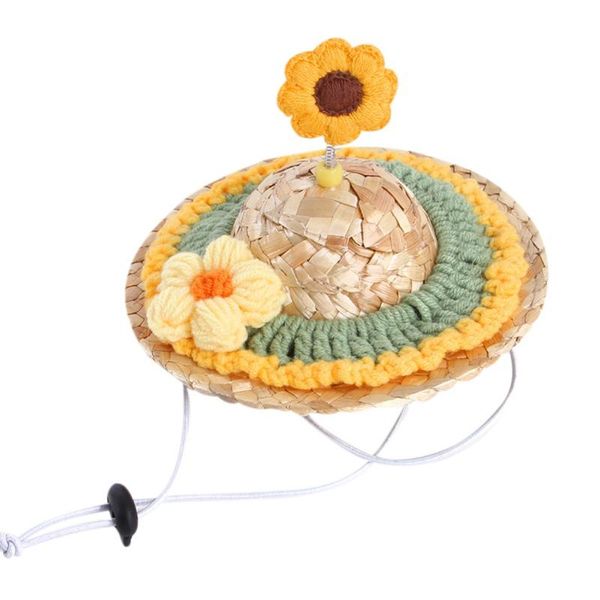 dog apparel pet straw hat kitten knitted flower hats puppy cat hawaii style sun cap outdoor supplies summer
dog apparel pet straw hat kitten knitted flower hats puppy cat hawaii style sun cap outdoor supplies summer