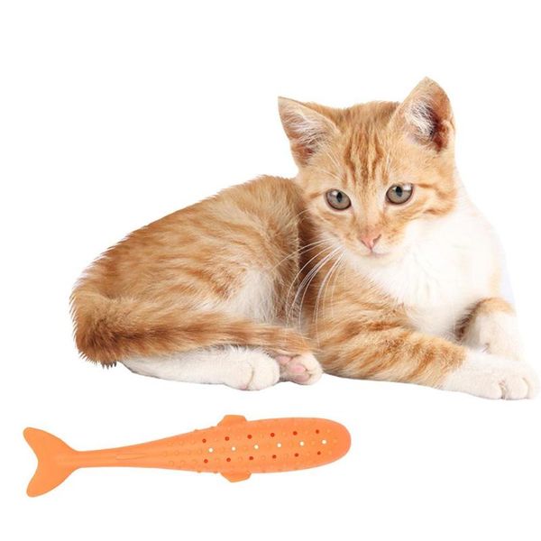 cat toys interactive fish shape toothbrush simulation silicone teeth cleaning chew toy pet supplies
cat toys interactive fish shape toothbrush simulation silicone teeth cleaning chew toy pet supplies