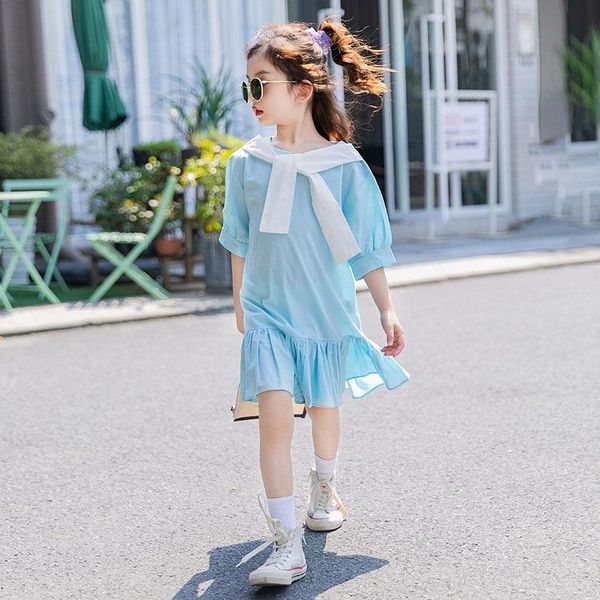summer cute girl clothes o-neck bow solid short sleeve knee-length princess dress casual mother and daughter girl's dresses, Red;yellow
summer cute girl clothes o-neck bow solid short sleeve knee-length princess dress casual mother and daughter girl's dresses, Red;yellow