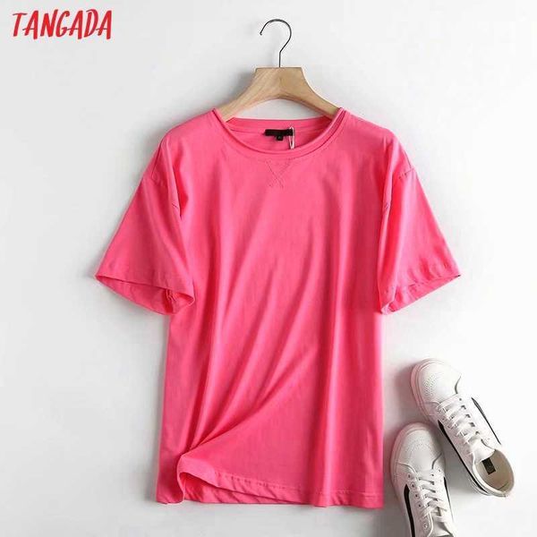 tangada women pink cotton t shirt short sleeve o neck tees ladies casual tee shirt street wear 4c117 210609, White
tangada women pink cotton t shirt short sleeve o neck tees ladies casual tee shirt street wear 4c117 210609, White