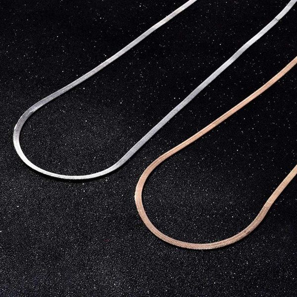 chains chic flat snake bone herringbone elegant chain necklace choker gold silver color for women party wear jewelry
chains chic flat snake bone herringbone elegant chain necklace choker gold silver color for women party wear jewelry