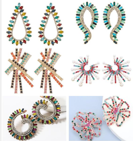 stud perfect qualtiy multicolors rhinestone earrings for women fashion jewelry wholesale girls' collection accessories, Golden;silver
stud perfect qualtiy multicolors rhinestone earrings for women fashion jewelry wholesale girls' collection accessories, Golden;silver