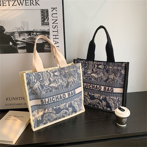 outlet sale 80% off small women's fashionable and versatile family large capacity portable jungle spring new canvas embroidery bag whol
outlet sale 80% off small women's fashionable and versatile family large capacity portable jungle spring new canvas embroidery bag whol
