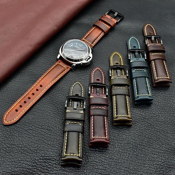 watch bands 100% genuinehigh-quality leather band for 18/20/22/24/26mm oil wax strap men and ladies 22mm, Black;brown
watch bands 100% genuinehigh-quality leather band for 18/20/22/24/26mm oil wax strap men and ladies 22mm, Black;brown