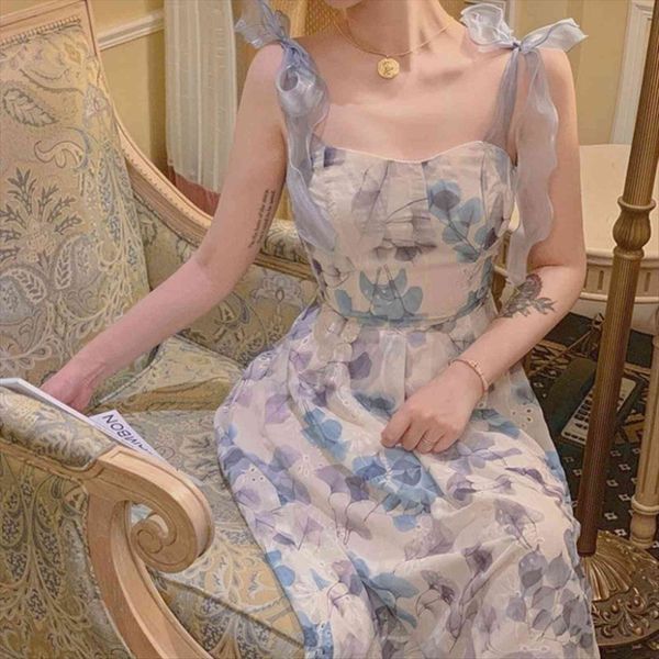 elegant strap floral midi vintage women dress sweet print slip princess long classy party holiday fairy summer, Black;gray
elegant strap floral midi vintage women dress sweet print slip princess long classy party holiday fairy summer, Black;gray