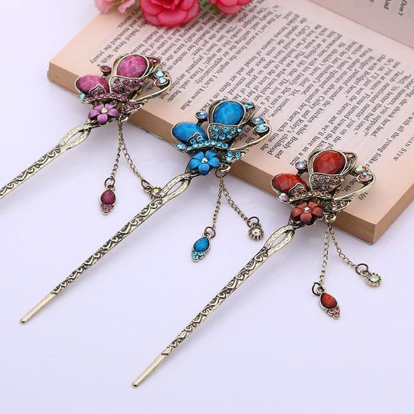 hair clips & barrettes 6 color sticks cubic oxidized hao stone ms. elegant hairpin fashion accessories headdress, Golden;silver
hair clips & barrettes 6 color sticks cubic oxidized hao stone ms. elegant hairpin fashion accessories headdress, Golden;silver