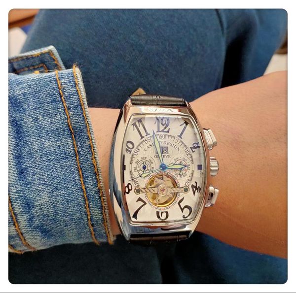 wristwatches fm men's watches tourbillon automatic&quartz 3bar waterproof -franck mul watch for men mechanical wristwatch, Slivery;brown 
wristwatches fm men's watches tourbillon automatic&quartz 3bar waterproof -franck mul watch for men mechanical wristwatch, Slivery;brown