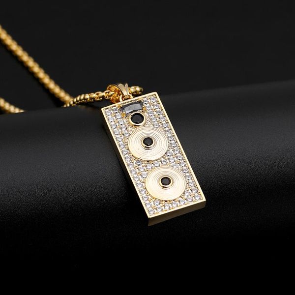 pendant necklaces selling fashion rap street box player creative hiphop necklace iced cubic zircon men's hip hop jewelry, Silver
pendant necklaces selling fashion rap street box player creative hiphop necklace iced cubic zircon men's hip hop jewelry, Silver