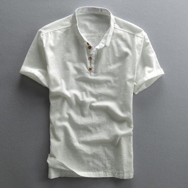 men's casual shirts men linen shirt retro simple art street soft and light pullover wood button short sleeve slim fit thin solid color, White;black
men's casual shirts men linen shirt retro simple art street soft and light pullover wood button short sleeve slim fit thin solid color, White;black